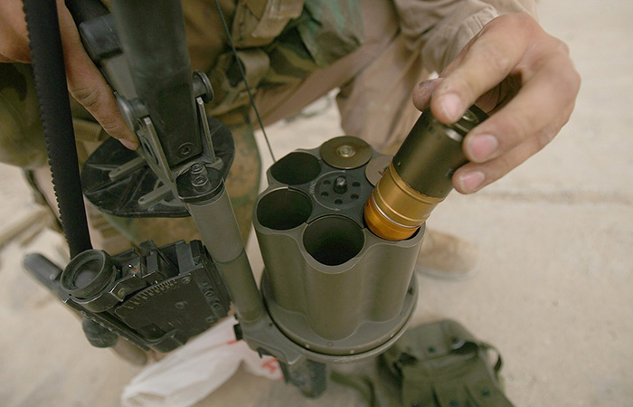 Барабан гранатомёта./ Фото: building-tech.org