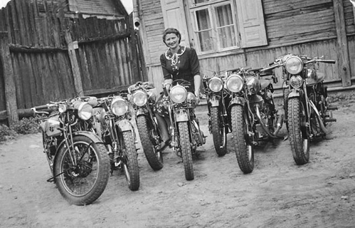 В СССР мотоциклы были везде, и их было много
