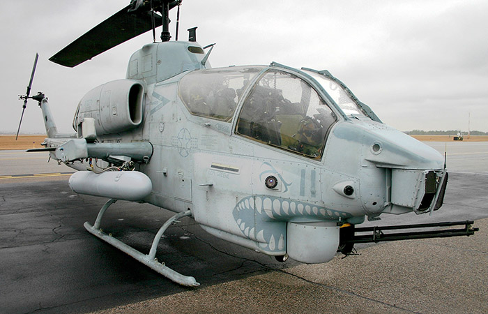 Передняя турель AH-1 была поворотной./ Фото: nyafoto.ru