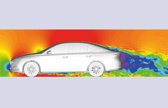 Аэродинамика седана./ Фото: drive2.ru Аэродинамика седана./ Фото: drive2.ru