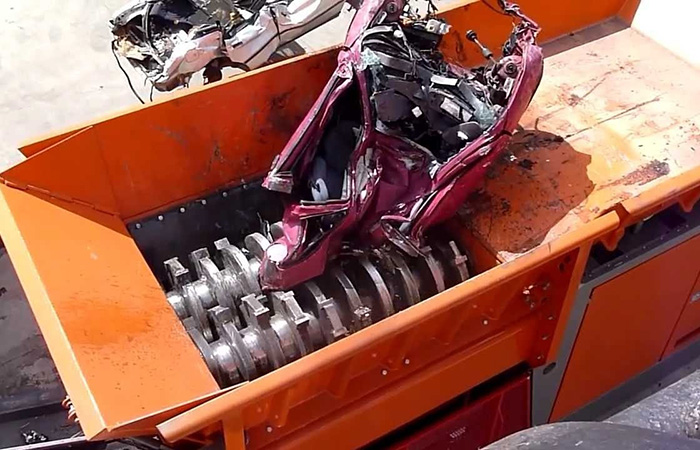 Автомобили часто измельчают