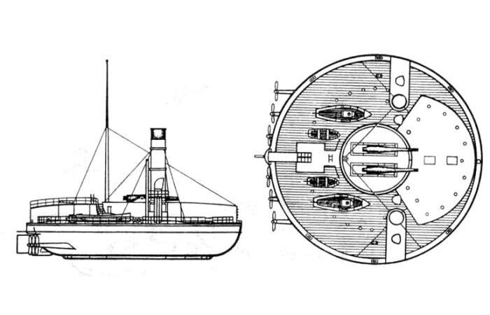 Круглый броненосец. Круглый броненосец.