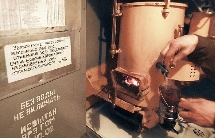 Единственный горячей воды./ Фото: fishki.net