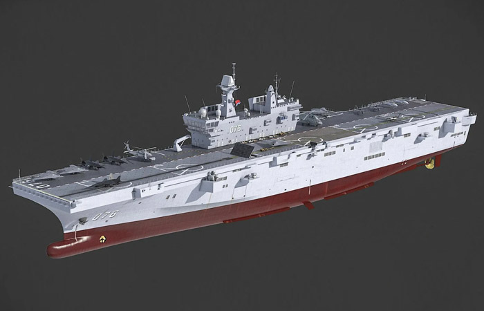 Десантный корабль Type 076 Sichuan./ Фото: globalsecurity.org Десантный корабль Type 076 Sichuan./ Фото: globalsecurity.org