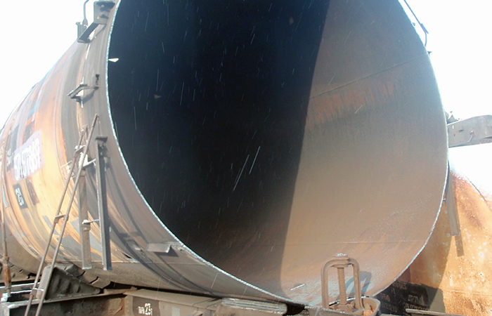 Цистерна в разрезе.