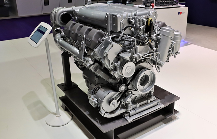 Новый двигатель MTU 8V199TE23 Новый двигатель MTU 8V199TE23