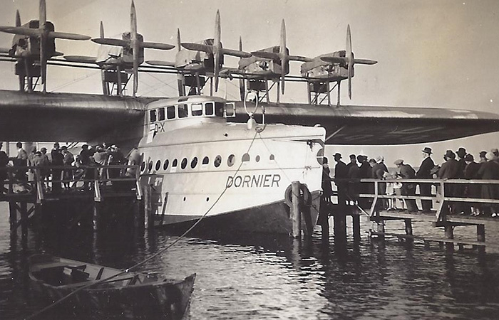 Огромный Dornier Do X Огромный Dornier Do X