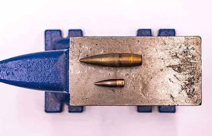 Пуля по сравнению с 7,62 × 63 мм./ Фото: guns.com Пуля по сравнению с 7,62 × 63 мм./ Фото: guns.com