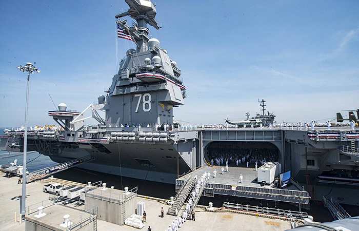 Авианосец USS Gerald R. Ford./ Фото: wikipedia.org