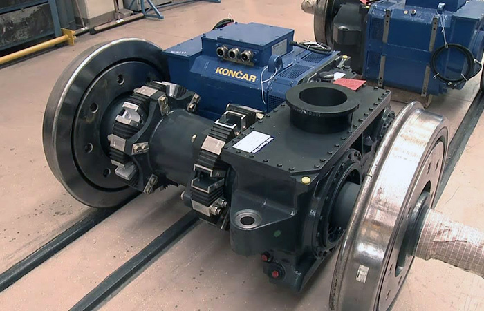 Колёсная пара электровоза