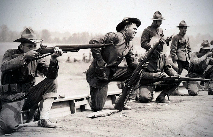 Винтовка M1917, Первая мировая война.