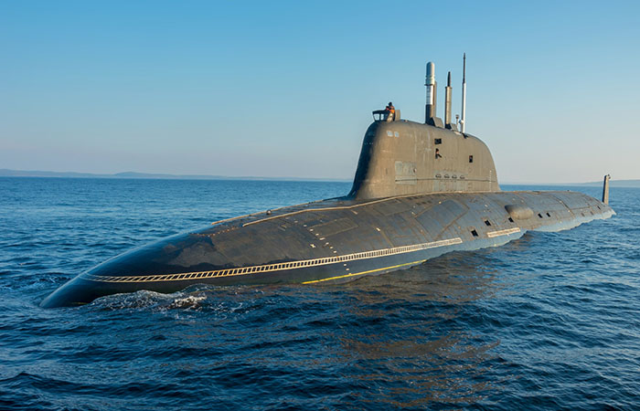 Подводная лодка проекта «Ясень». / Фото: gunsfriend.ru