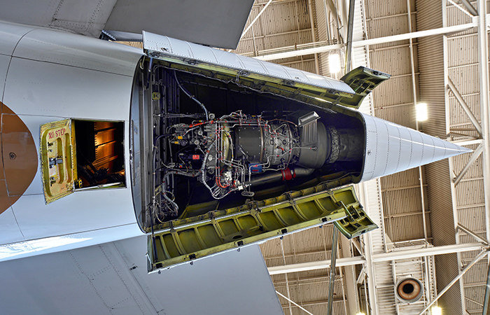 APU - турбина APU.