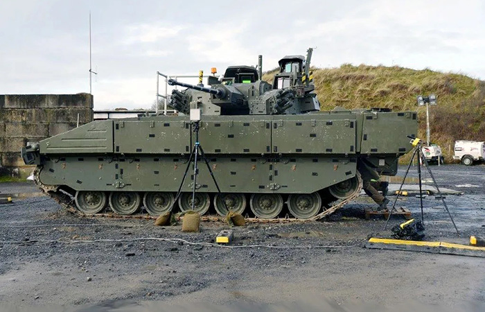 Испытания Ajax./ Фото: militaryleak.com