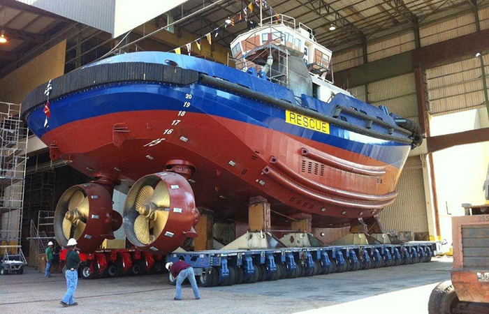 Гребные винты буксира