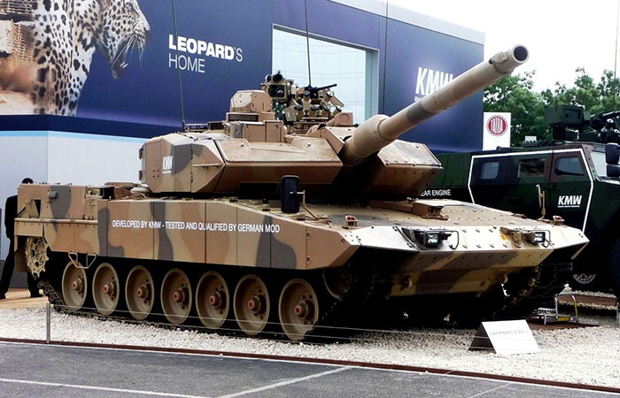 Танк Leopard 2А7+. / Фото: sueddeutsche.de