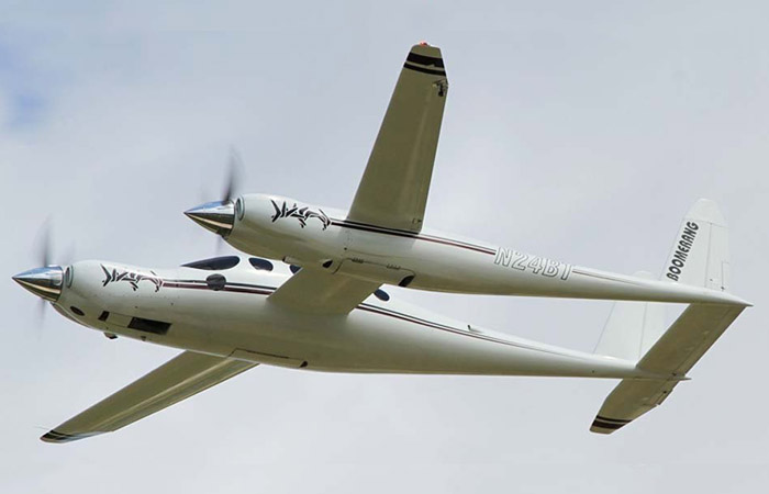 Rutan Model 202 Boomerang./ Фото: airwar.ru
