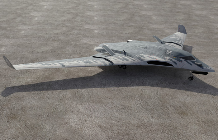 Точно известно, что это будет летающее крыло.