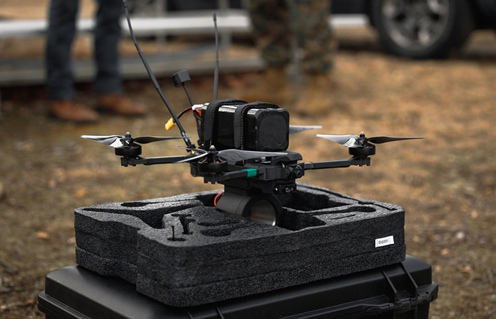 Лёгкий квадрокоптер MCADT./ Фото: dvidshub.net