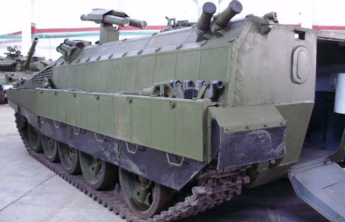 На тяжёлом танковом шасси