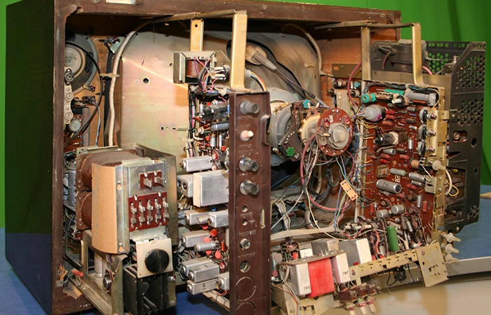 Обычная компоновка того времени.