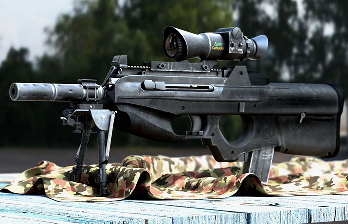 Модификация с оптическим прицелом.