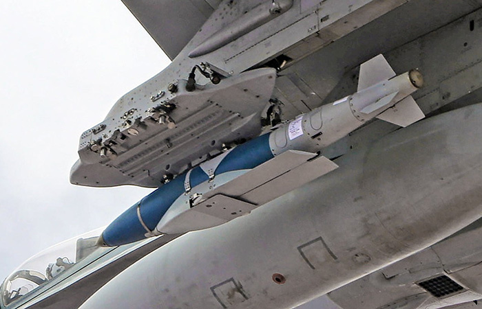 Авиационная бомба с модулем планирования./ Фото: tgstat.ru