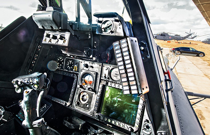 Кабина вертолёта