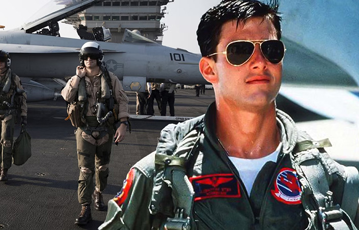 Кадр из фильма «Топ Ган»./ Фото: screenrant.com