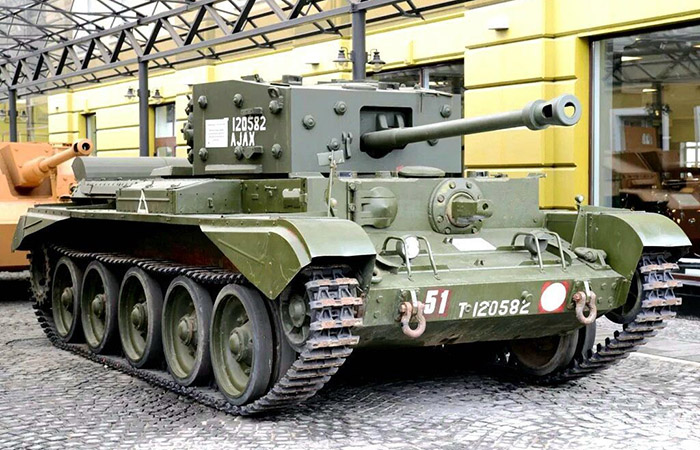 Cromwell MK VII в музее./ Фото: pinterest.com