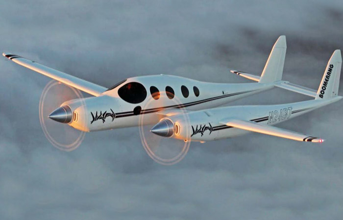 Несимметричный самолёт./ Фото: airwar.ru