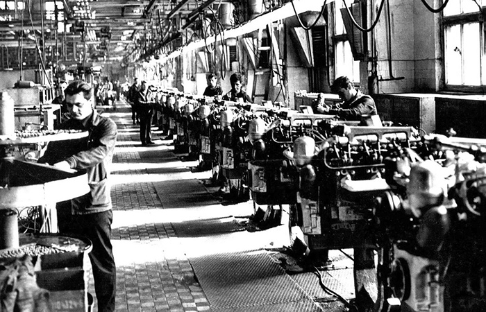 Производство тоже имело ограничения