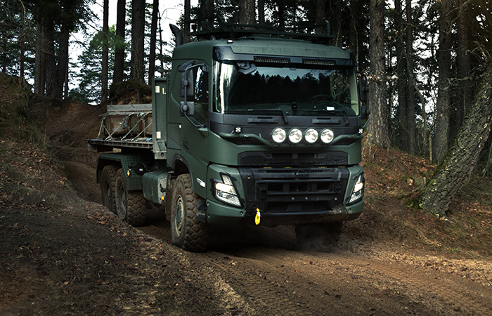 Грузовик Volvo FMX./ Фото: cision.com