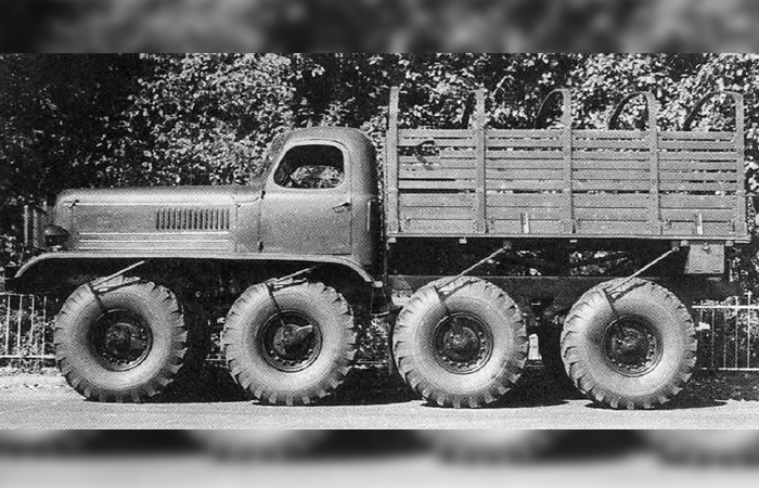 Вездеход имел впечатляющую проходимость