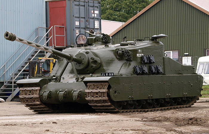 Отреставрированный A39 Tortoise.