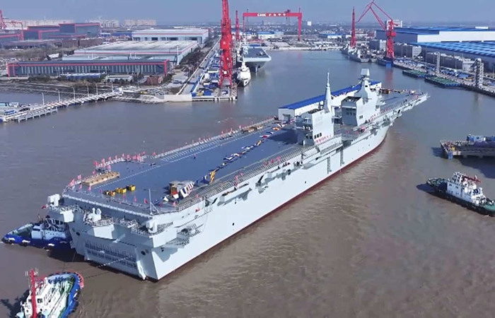 Транспорт и плавучая база для дронов./ Фото: navalnews.com Транспорт и плавучая база для дронов./ Фото: navalnews.com