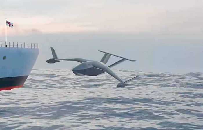 Это и беспилотник, и экраноплан