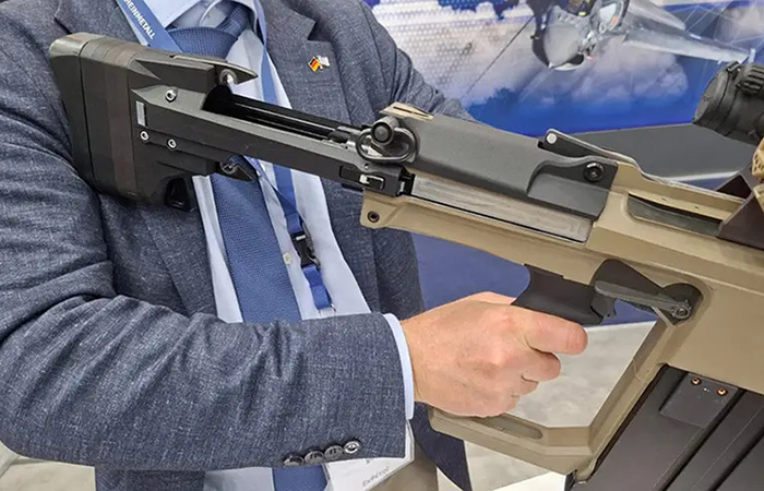 У Rheinmetall SSW40 полностью автоматический механизм.