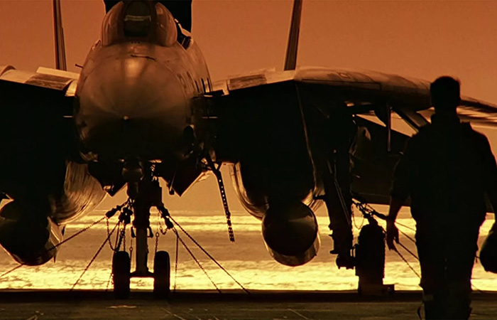 Кадр из фильма «Топ Ган»./ Фото: cineserie.com