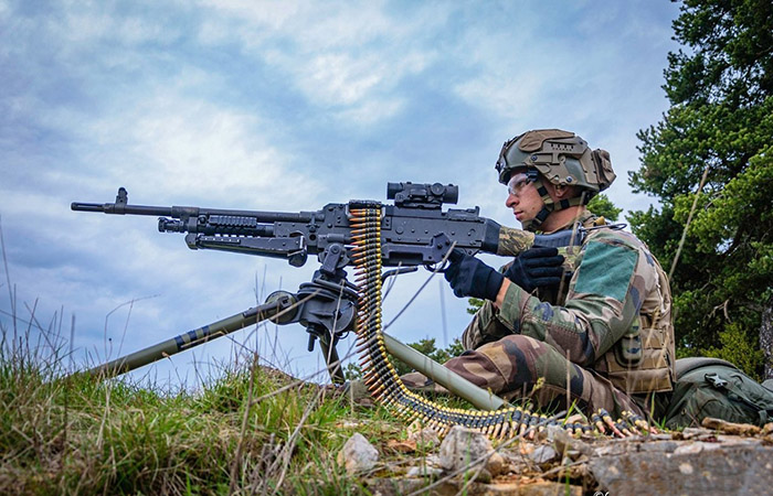 Пулемёт FN MAG оказался очень эффективен./ Фото: zona-militar.com