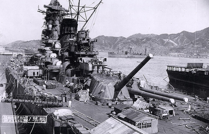 Линкор Yamato.