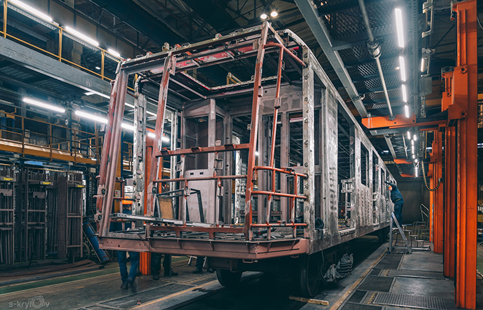 Вагон строится по-другому