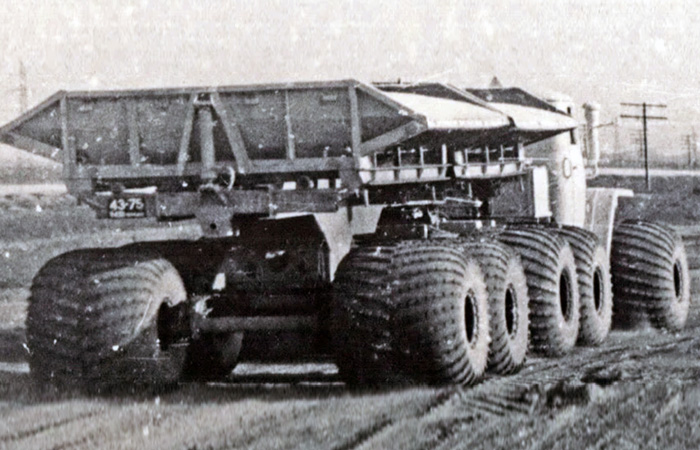 Широкие колёса обеспечивали большую проходимость