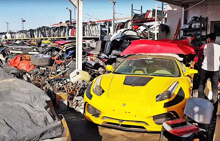 Суперкары на запчасти