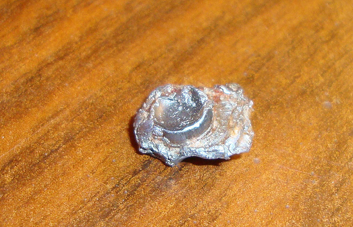 Деформированная свинцовая пуля