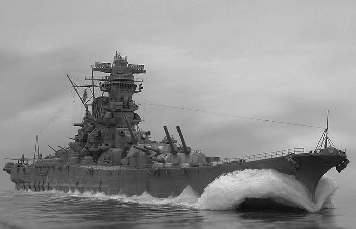 Постройку линкора тщательно скрывали.