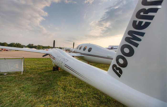 Самолёт получился очень нестандартным./ Фото: livejournal.com