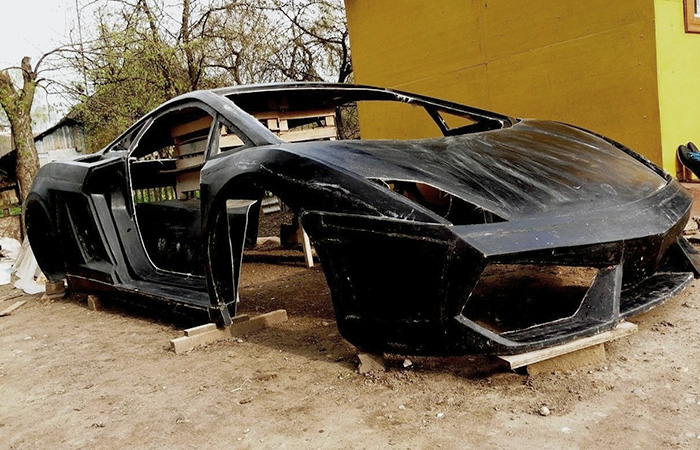 Кузов Lamborghini Gallardo./ Фото: userapi.com