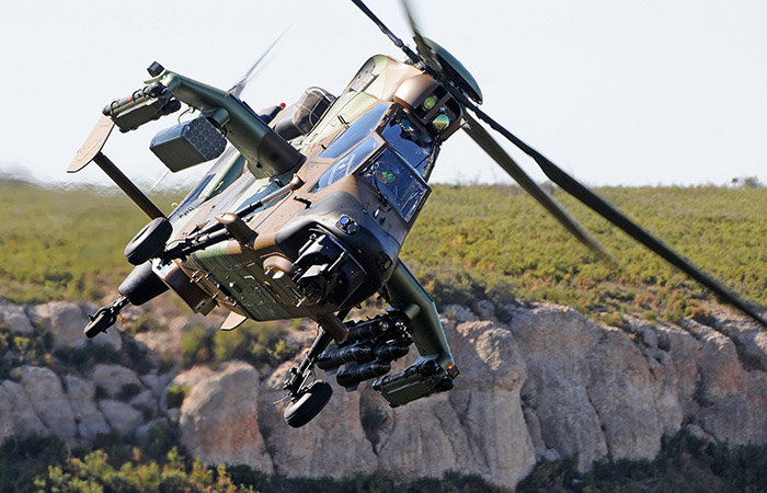 Ударный вертолёт Eurocopter Tiger./ Фото: defencenet.ru