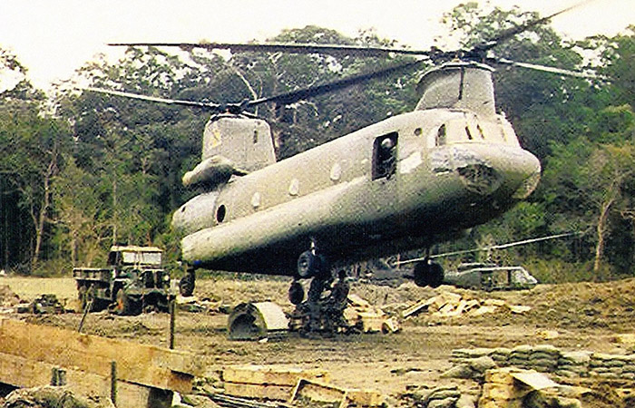 Ch-47 Chinook во Вьетнаме./ Фото: sapna-spa.fr